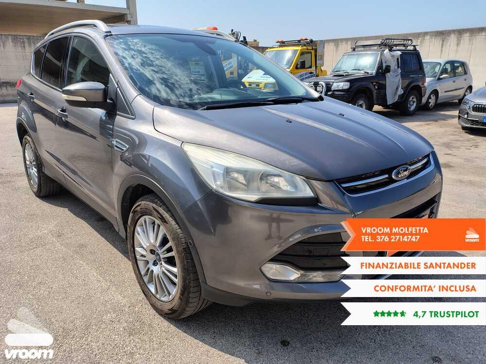 FORD Kuga 2ª serie 2.0 TDCI 4WD TETTO PANORAMICO