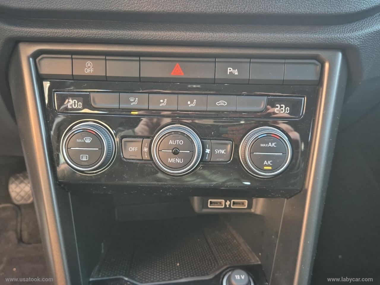 VOLKSWAGEN T-Roc 1.0 TSI 115CV Style BMT UNIPROP. SOLO 32.500 KM