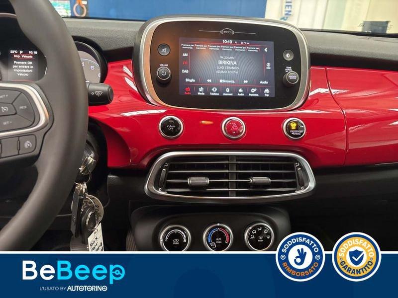 FIAT 500X 1.5 T4 HYBRID (RED) 130CV DCT
