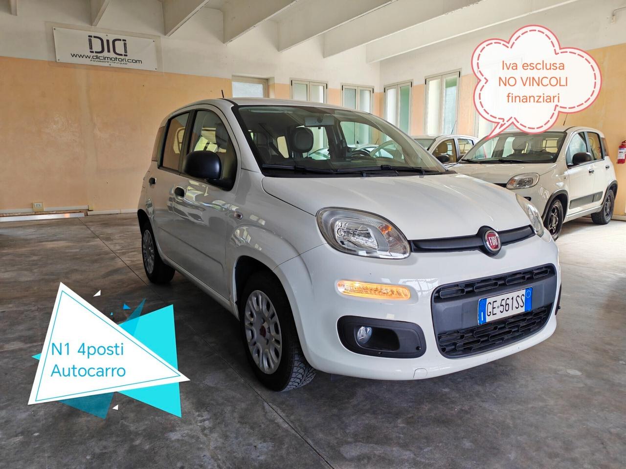 Fiat Panda 1.0 hybrid AUTOCARRO N1 4 POSTI van uniprop