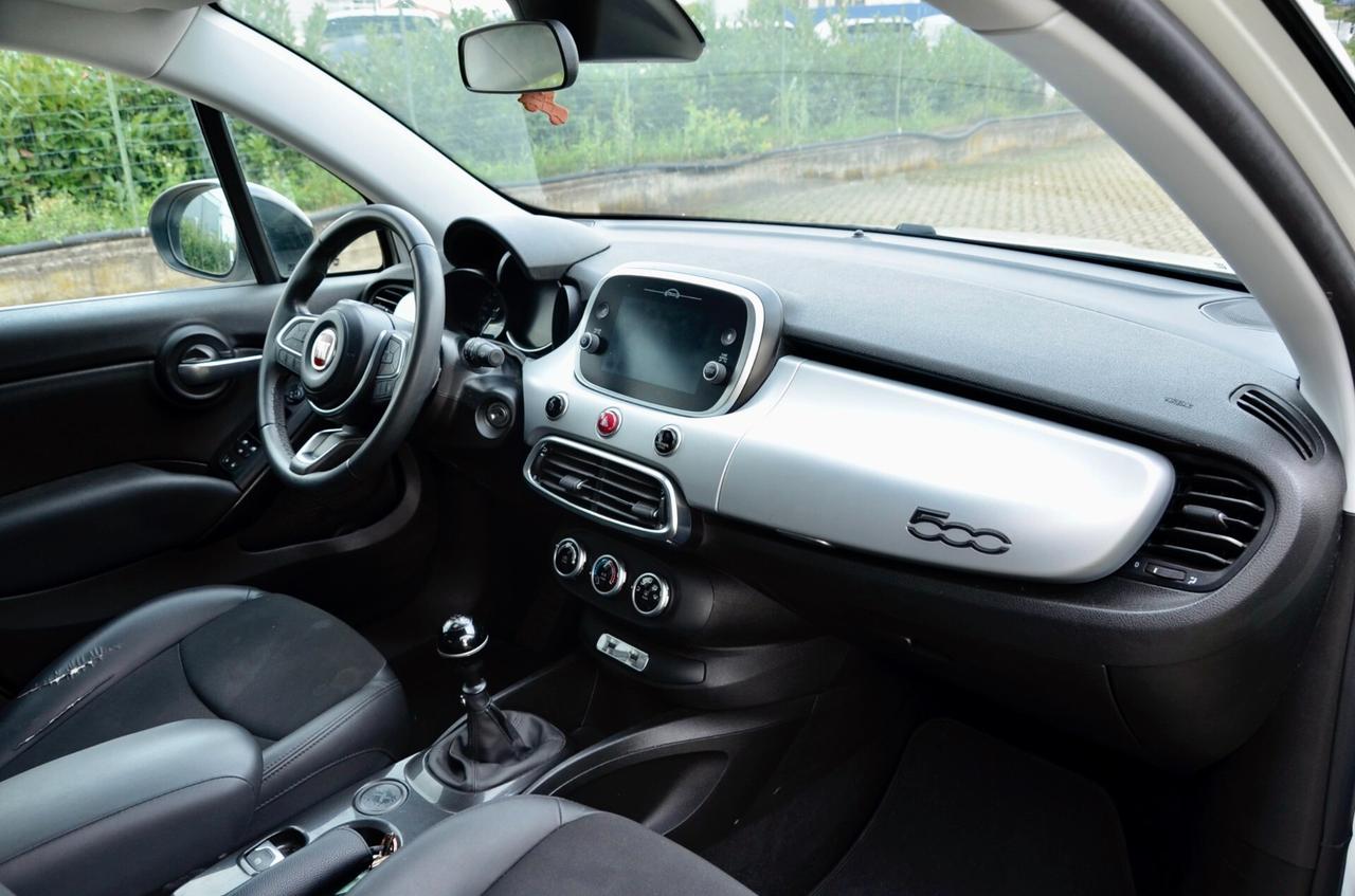 FIAT 500x 1.0 T3 CONNECT 120cv, UFF ITALIANA, EURO 6D, BICOLOR, APPLE ANDROID, PERMUTE