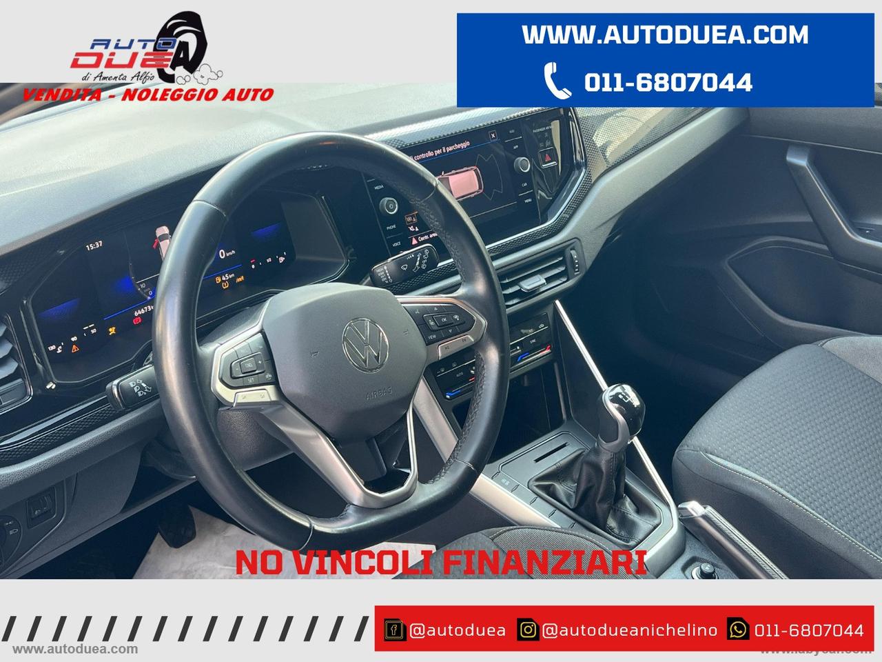 VOLKSWAGEN Polo 1.0 TSI Life NO VINCOLI FINANZIARI