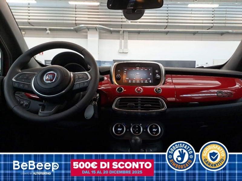 FIAT 500X 1.5 T4 HYBRID (RED) 130CV DCT