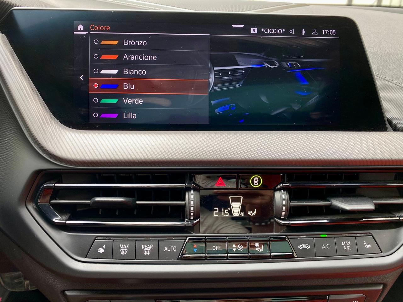 BMW 120 D MSPORT TETTO CAM 2021