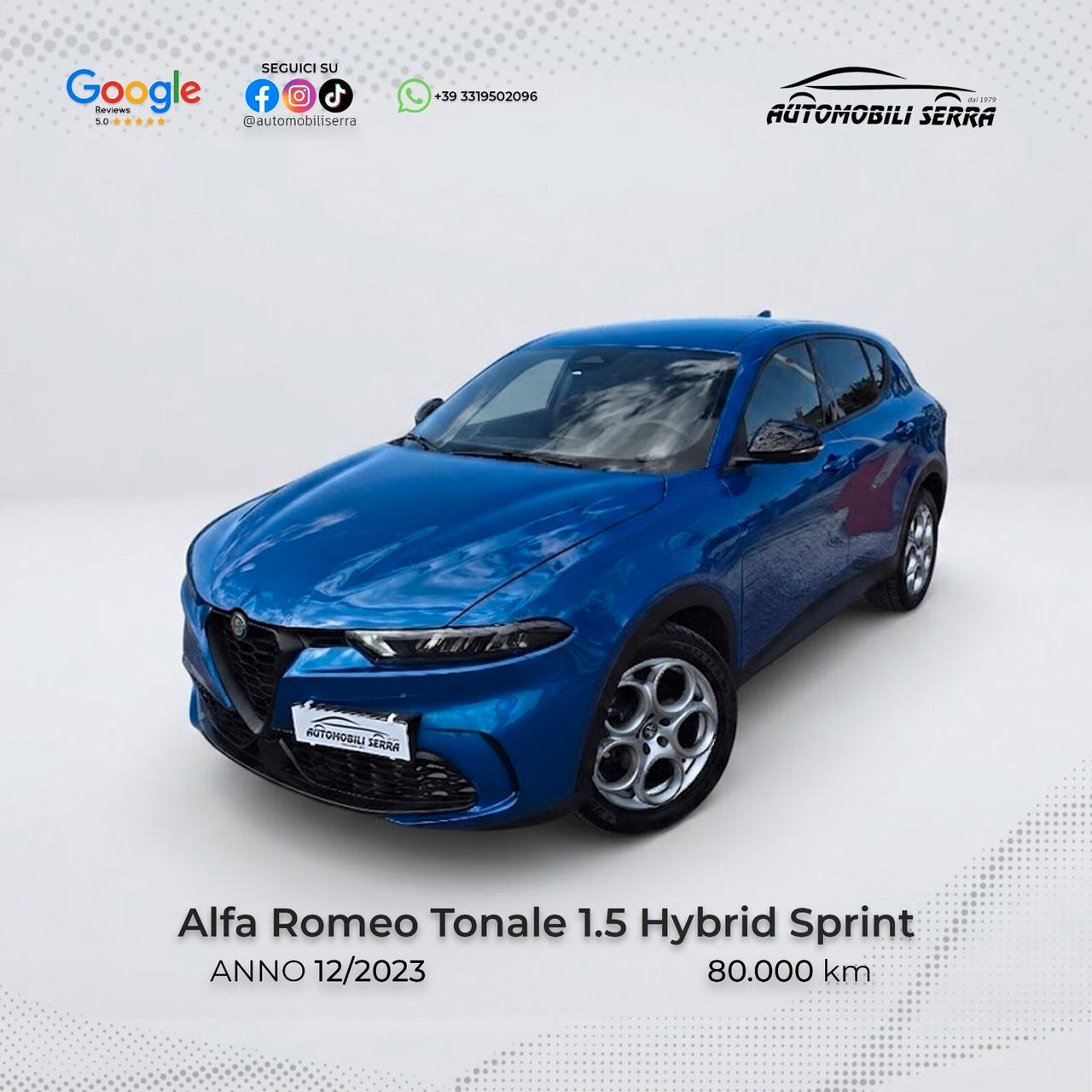 Alfa Romeo Tonale 1.5 130 CV MHEV TCT7 Sprint