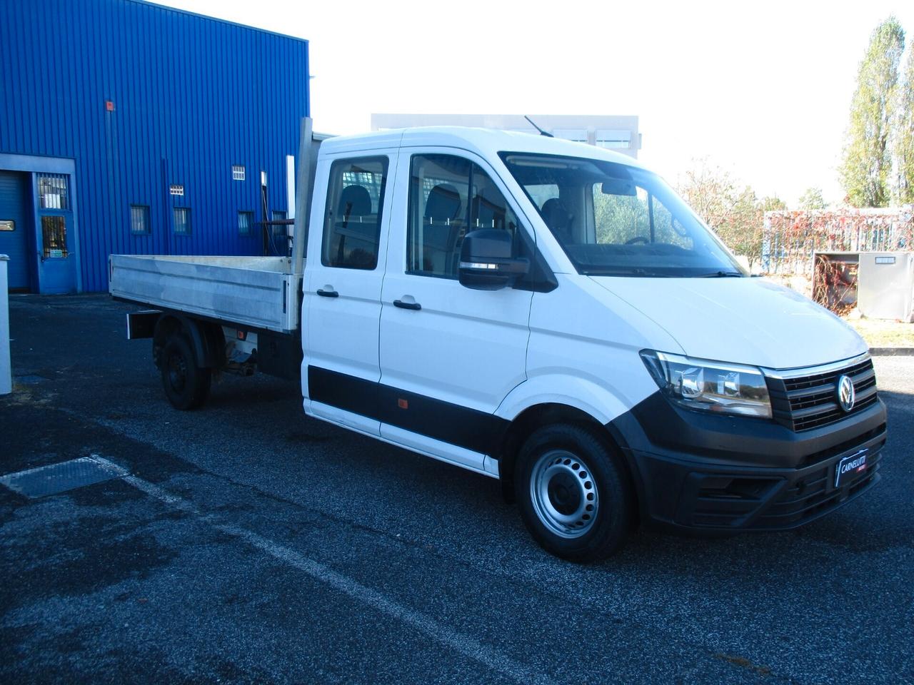 Volkswagen CRAFTER DOPPIA CABINA 7 POSTI CON CASSONE