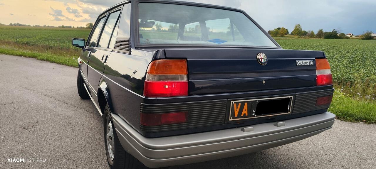 Alfa Romeo Giulietta 1600 blu olandese