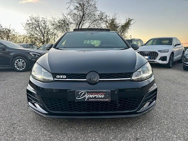 Volkswagen Golf 7.5 GTD 2.0 TDI 184cv -TETTO-