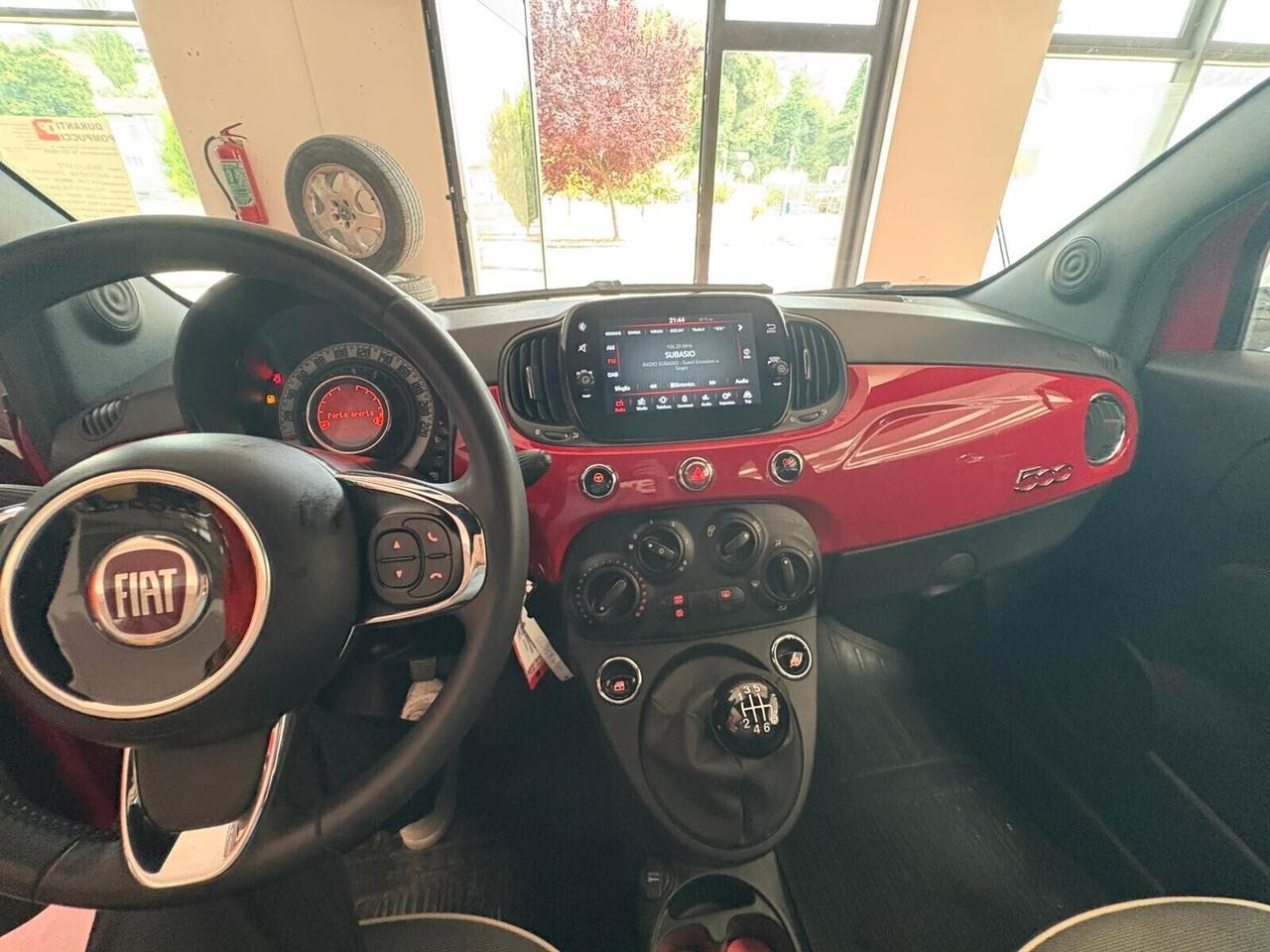 FIAT 500 HYBRID 1000 CV 70 Km 48.008 X NEOPATENTATI garanzia 12 mesi