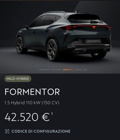 Cupra Formentor 1.5 Hybrid DSG