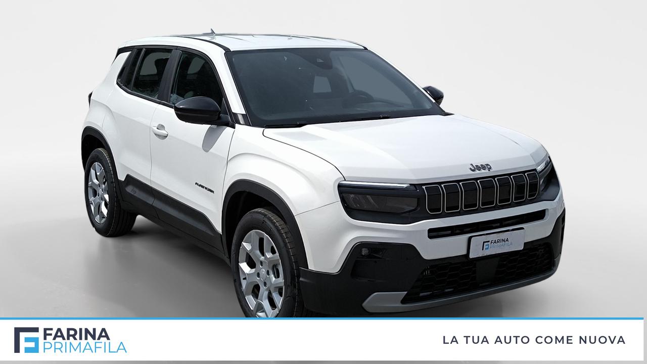 JEEP Avenger Benzina Avenger Altitude 1.2 100cv
