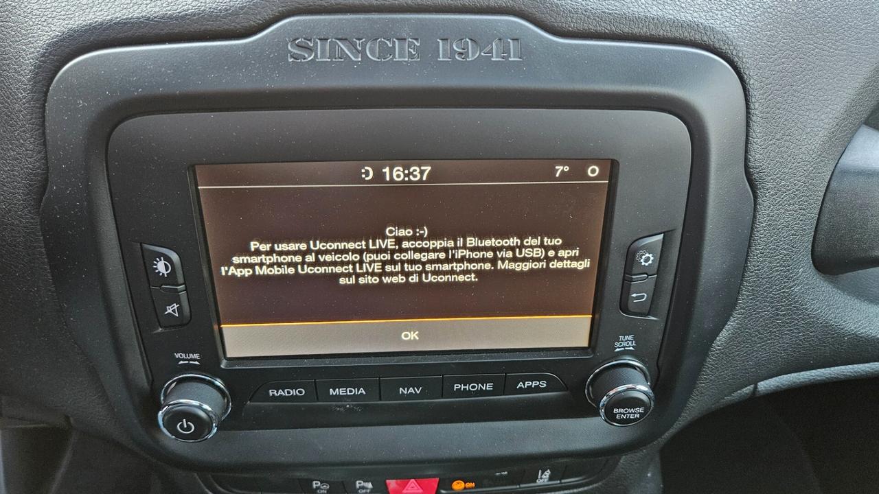 Jeep Renegade 2.0 mjt Limited 4wd 140cv auto RIDOTTE-TETTO-CAM