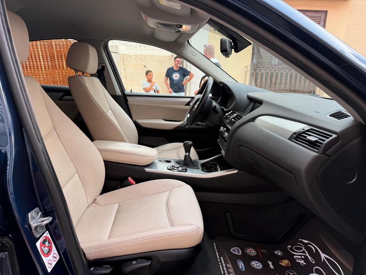 BMW X4 20D X-LINE X-DRIVE 2.0 190CV PELLE NAVI CAM ANNO 2017