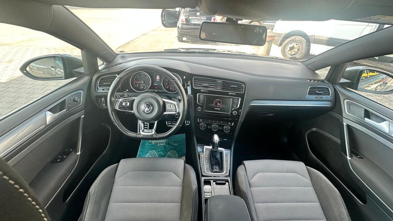 Volkswagen Golf 1.6 TDI 110 CV DSG R-LINE BlueMotion Tech-KM CERTIFICATI UNICO PROPRIETARIO