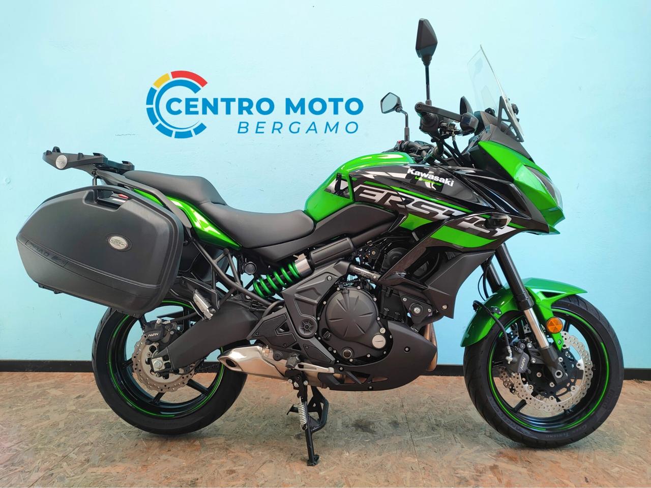 Kawasaki Versys 650 2018 con soli 24.000 km.