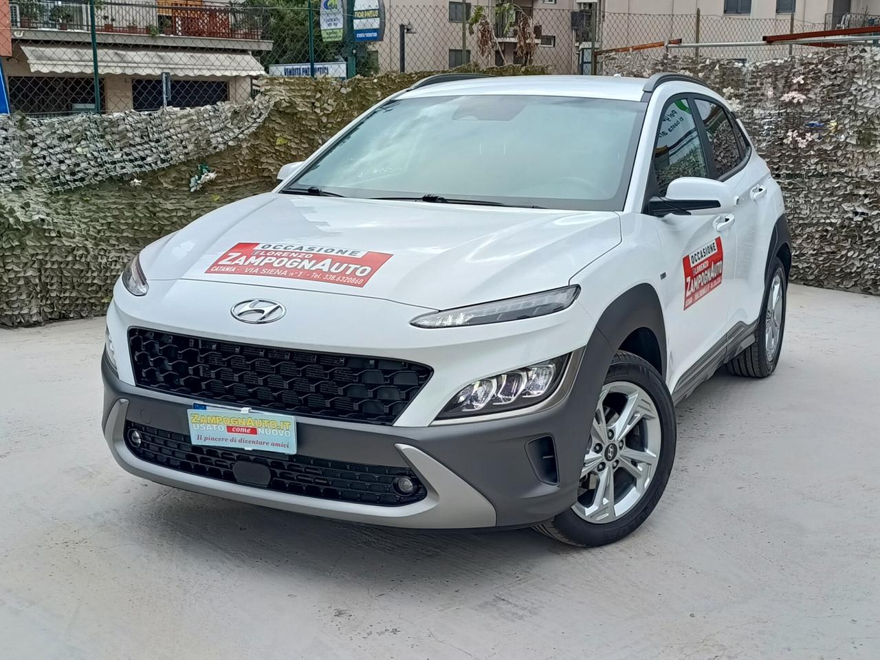 Hyundai Kona 1.6 CRDI Hybrid 48V GASOLIO Elettrica ZAMPOGNAUTO