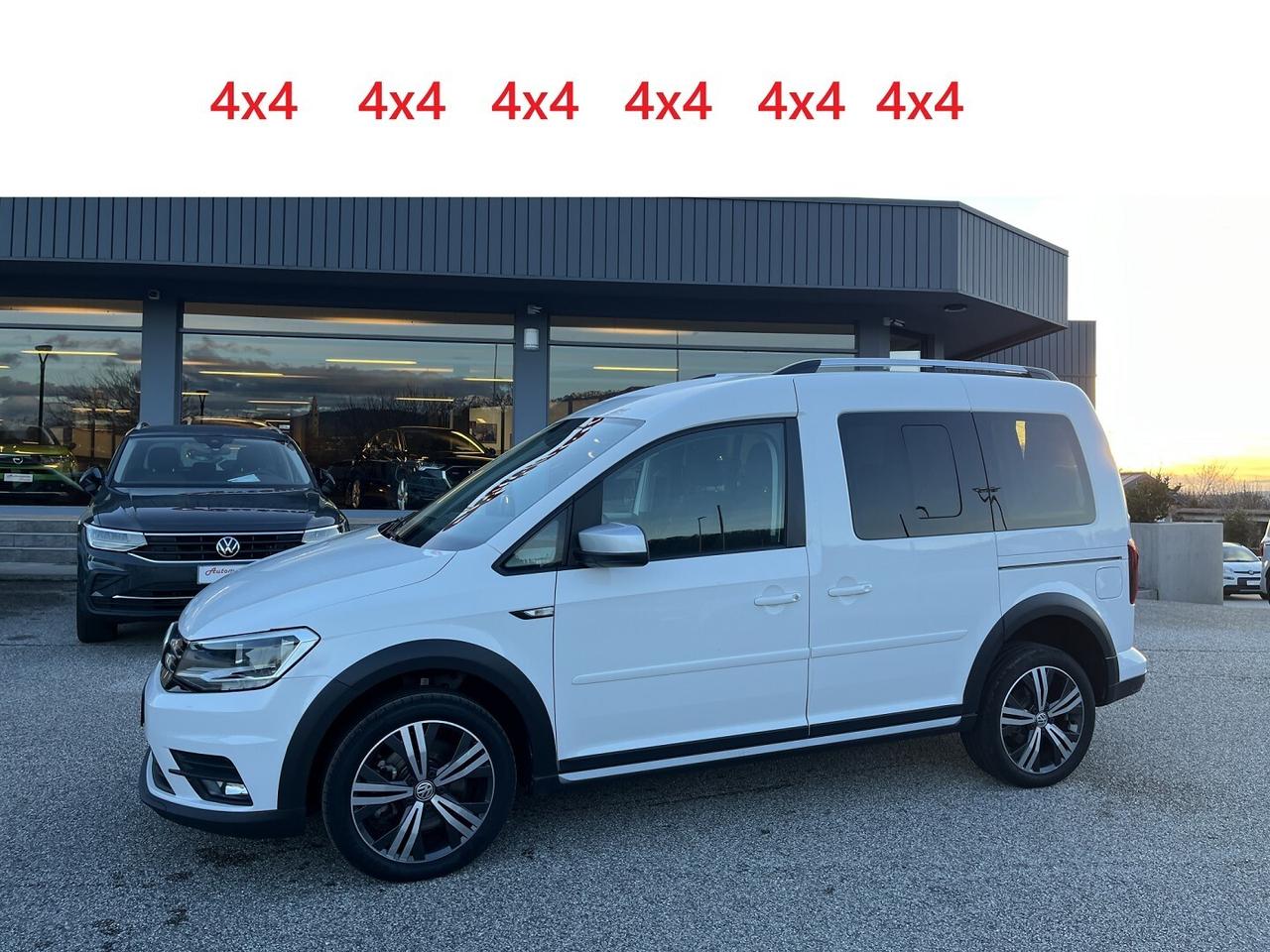 VW CADDY 2000 TDI 122 CV 4X4 ALLTRACK