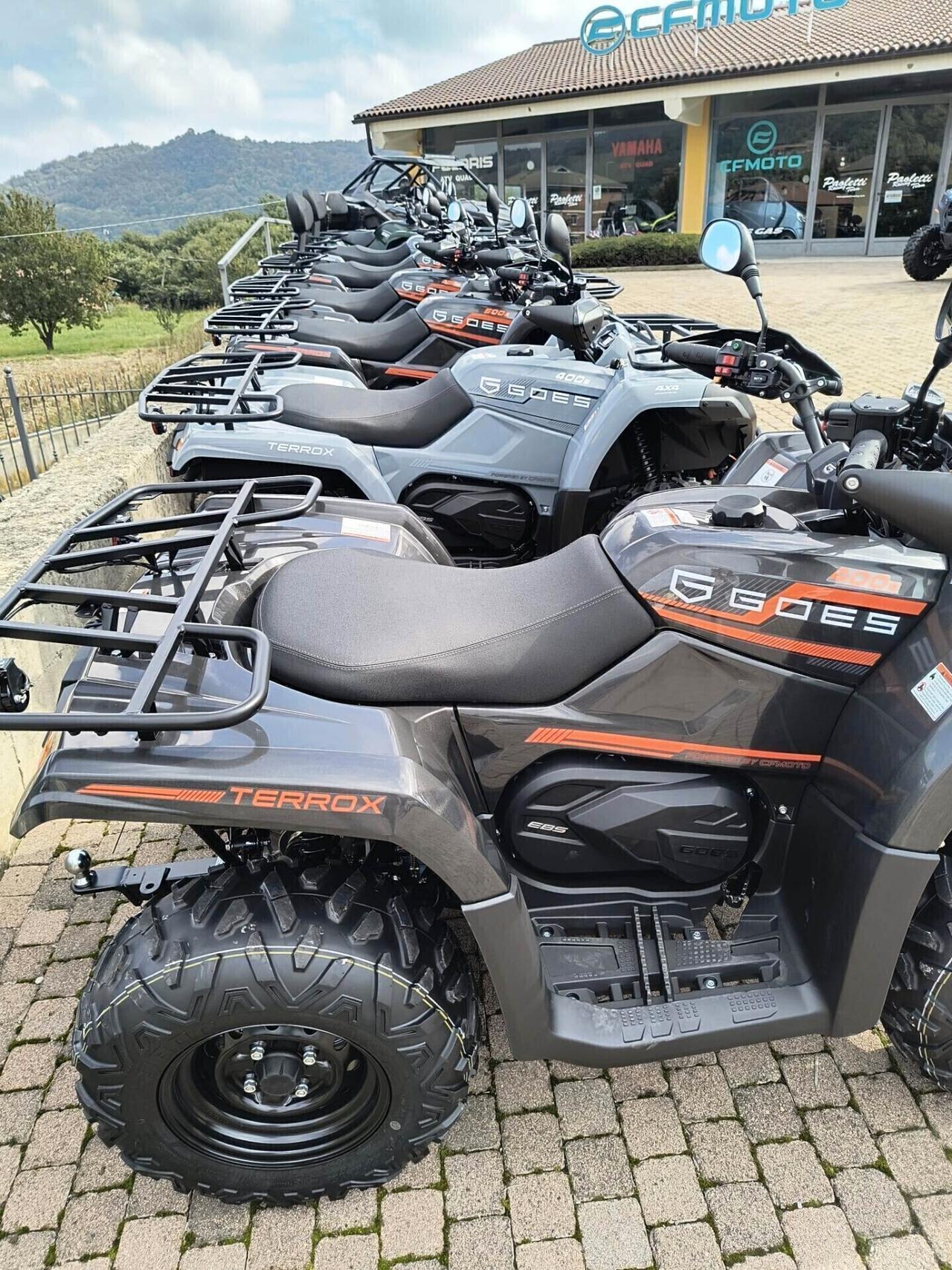 QUAD GOES AGRICOLO 4X4 VERRICELLO GANCIO TRAINO