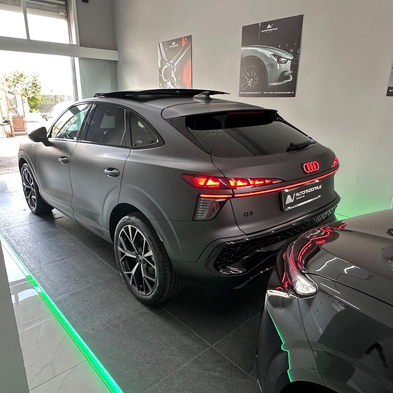 Audi Q3 Sportback 35 TDI S Tronic S-Line Edition Identity Black Madeira Brown Full Optional