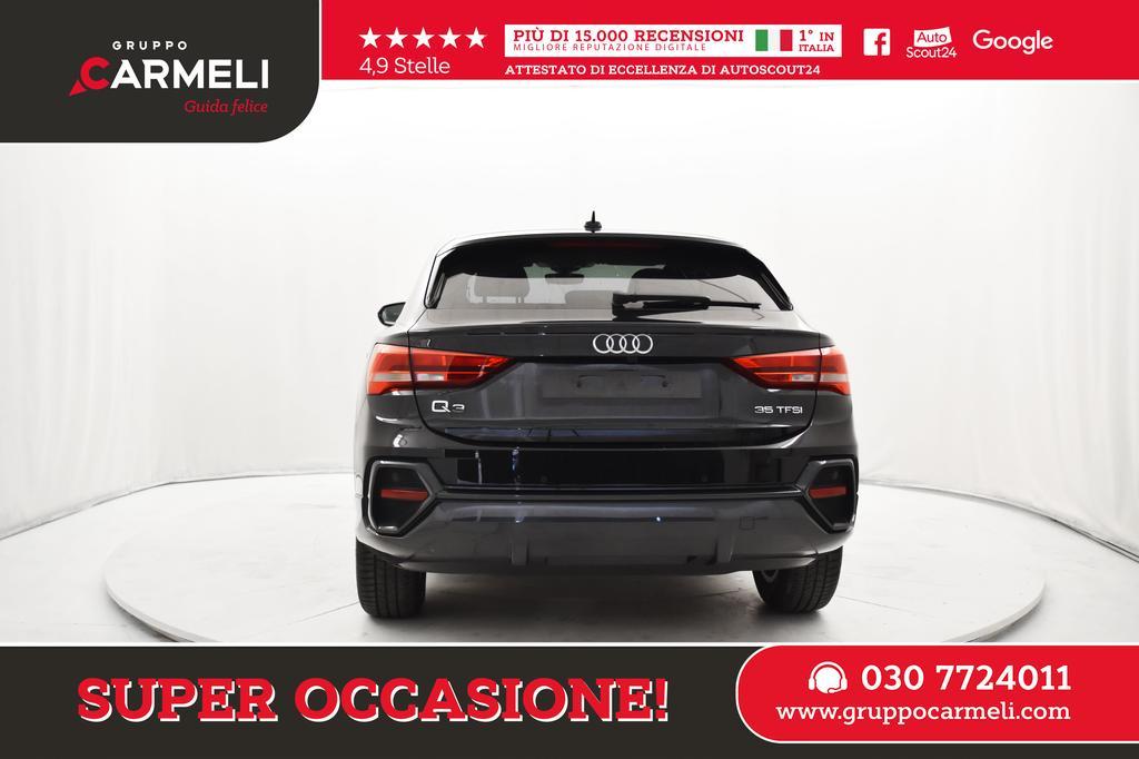 Audi Q3 2019 Sportback Spb 35 Bz Cerchi 17,Acc,Led,Keyless,Aziendale