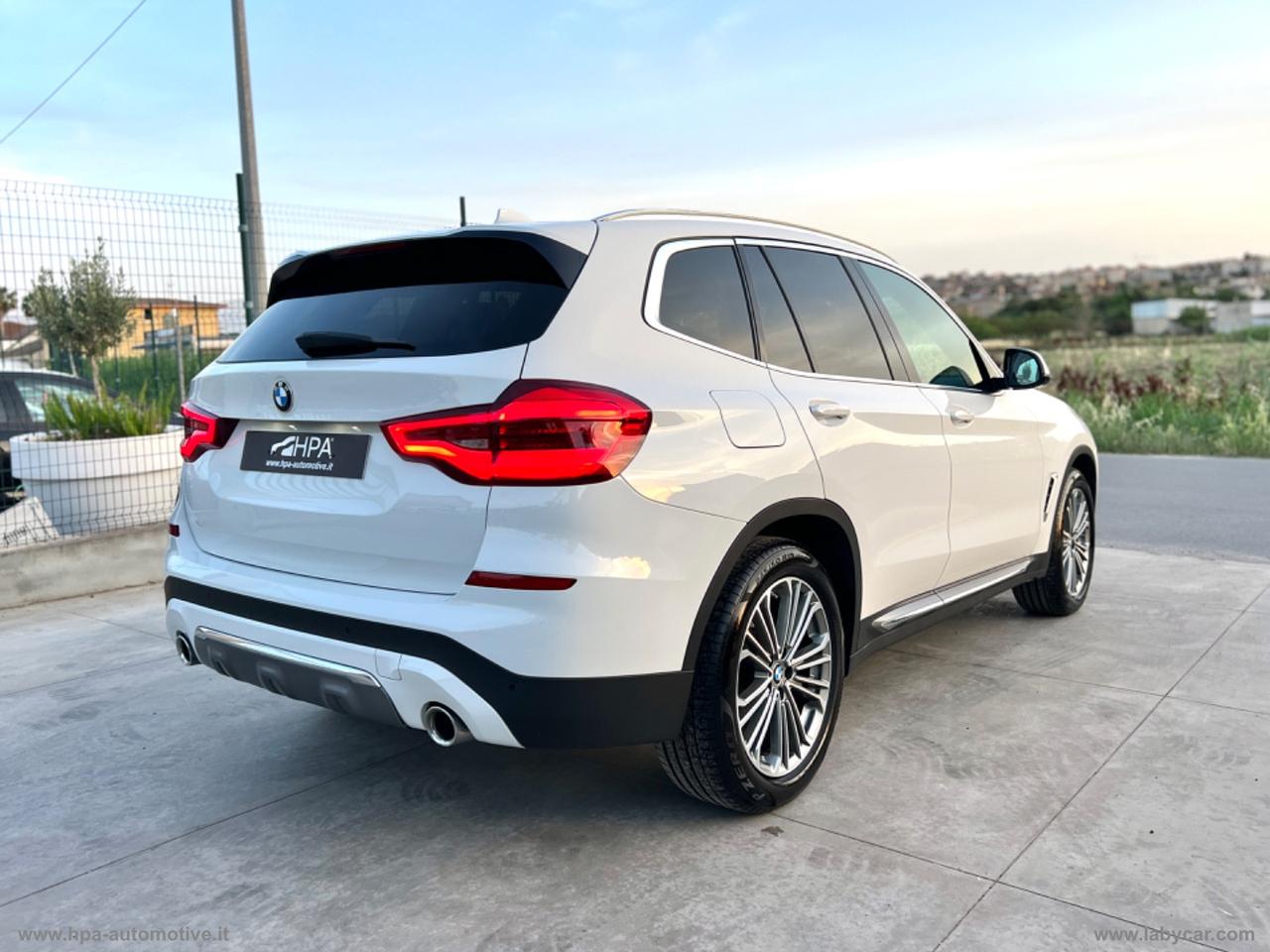 BMW X3 xDrive20d Luxury NAVI PELLE LED CERCHI 19