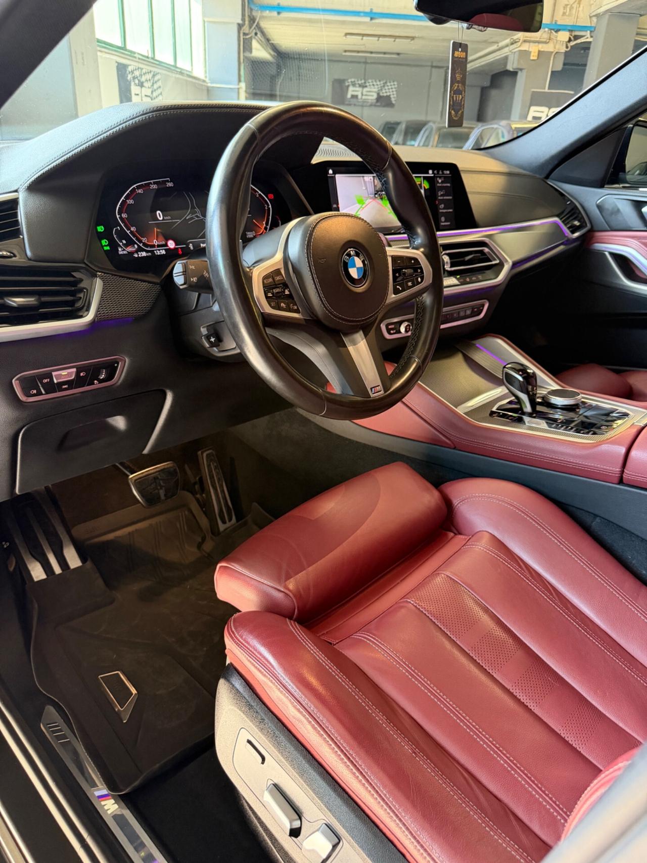 Bmw X6 xDRIVE30d MSPORT EURO6 KMCERT GARANZ UNICOPR