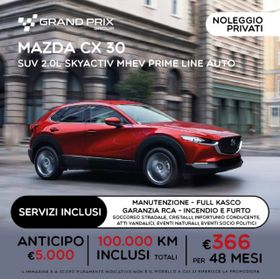 MAZDA CX-30 NOLEGGIO LUNGO TERMINE-2.0MHEV 2WD Prime Line Auto