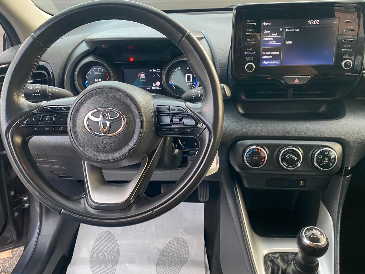 Toyota Yaris 5p. 1.0 72Cv TREND AppCar Play