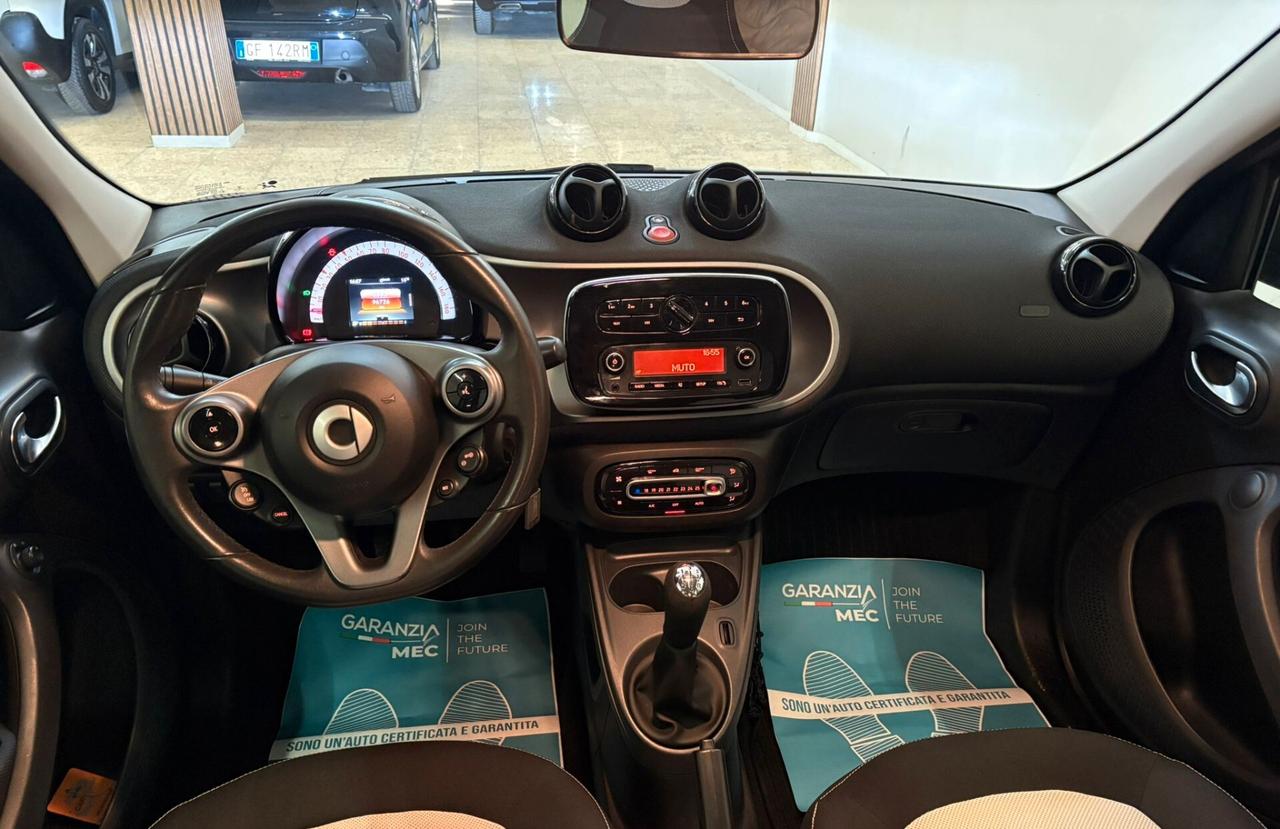 Smart ForFour 1000cc 71cv Allestimento Passion