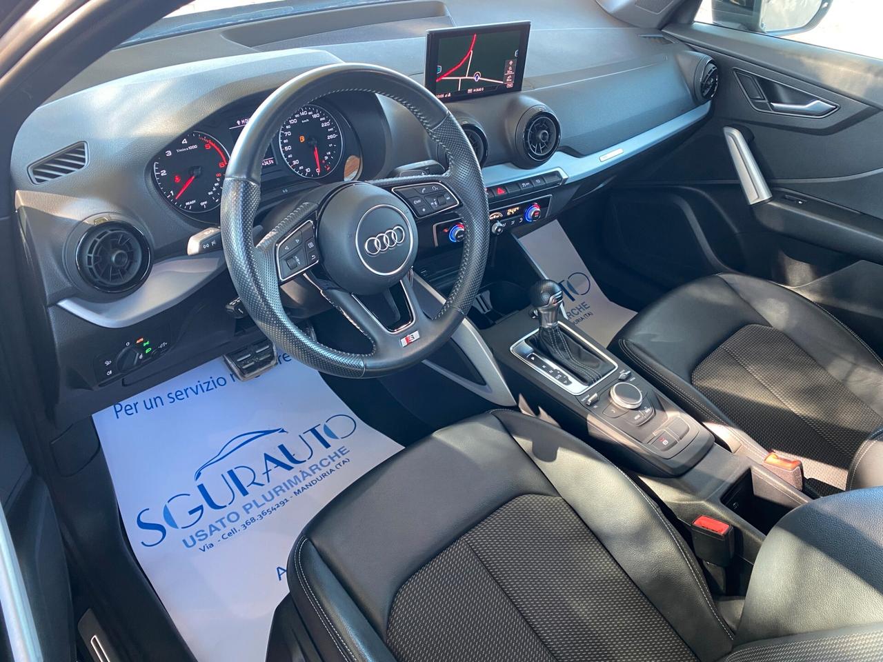 AUDI Q2 1.6 TDI S-TRONIC S-LINE NAVI PELLE XENO 18