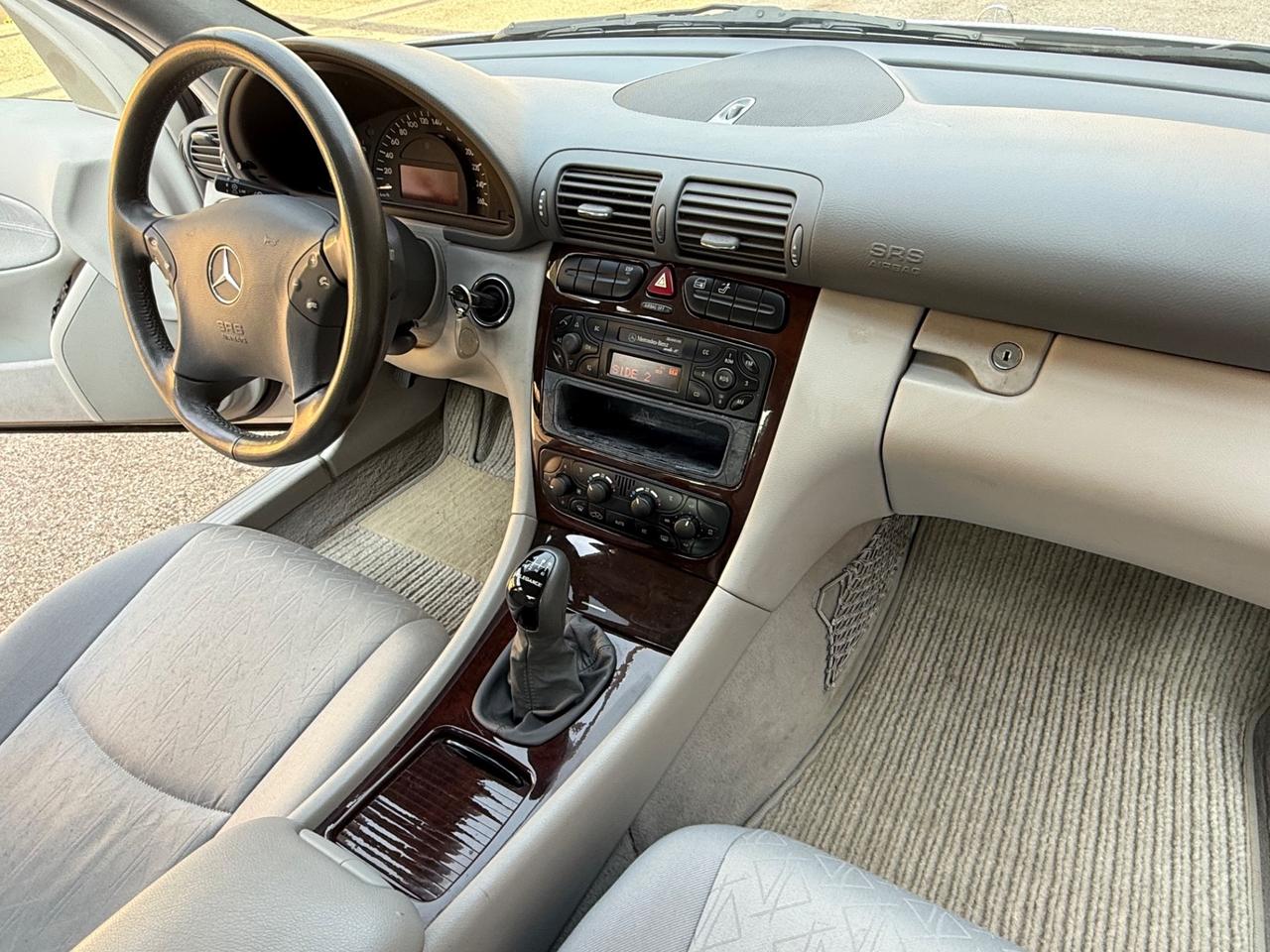 Mercedes-benz C 180 w203 129cv cat Elegance Evo "SOLO 14500KM DA NUOVA - ASI"