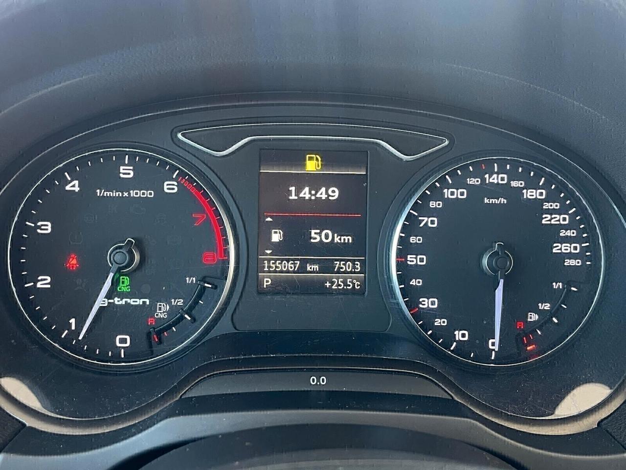 Audi A3 SPB 1.4 TFSI AUTOMATICA g-tron METANO CASA MADRE