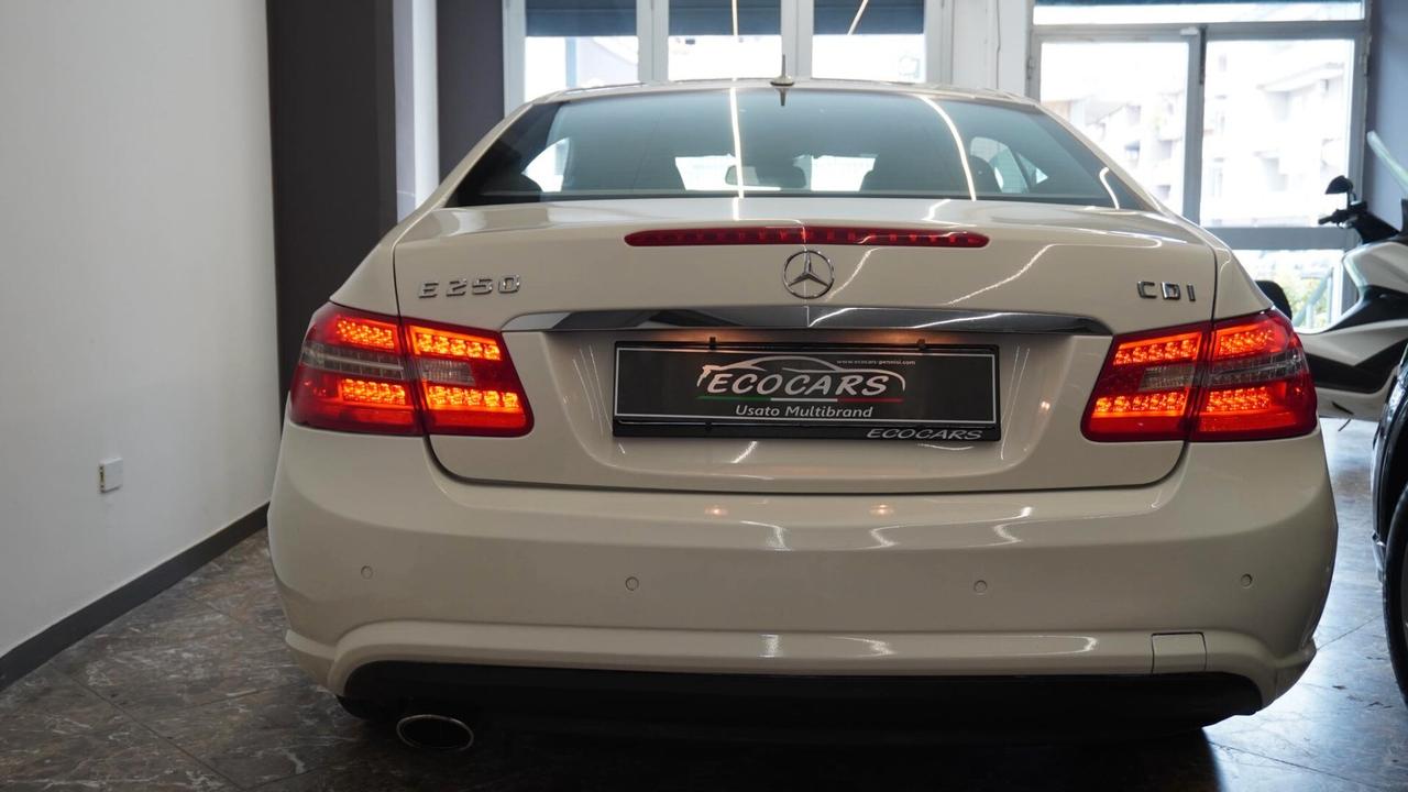 Mercedes E 250 CDI 204cv Coupe' Biturbo Avantgarde AMG 2011