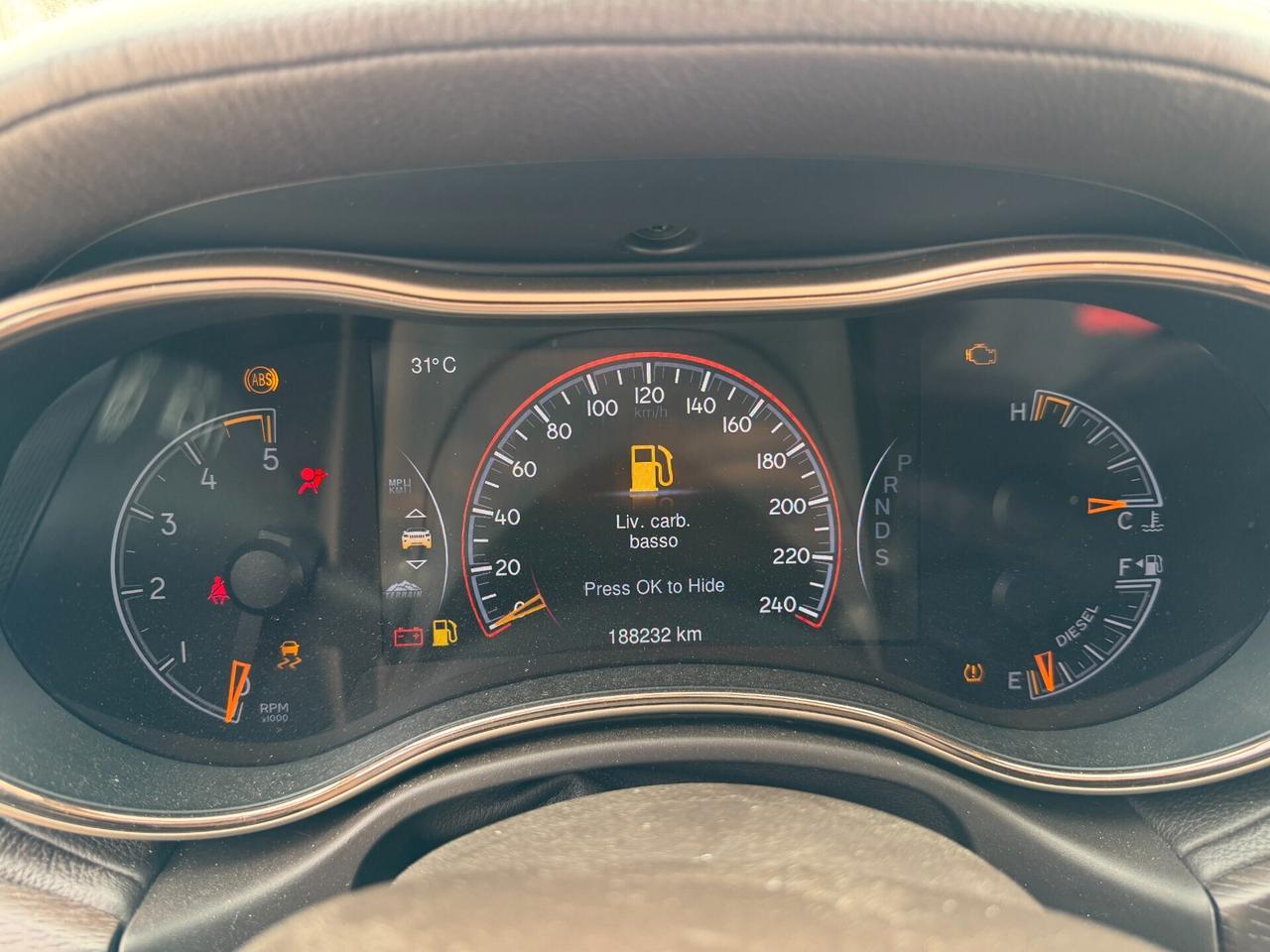 JEEP GRAND CHEROKEE 2016 3.0 DIESEL 250 CV *SINISTRATA
