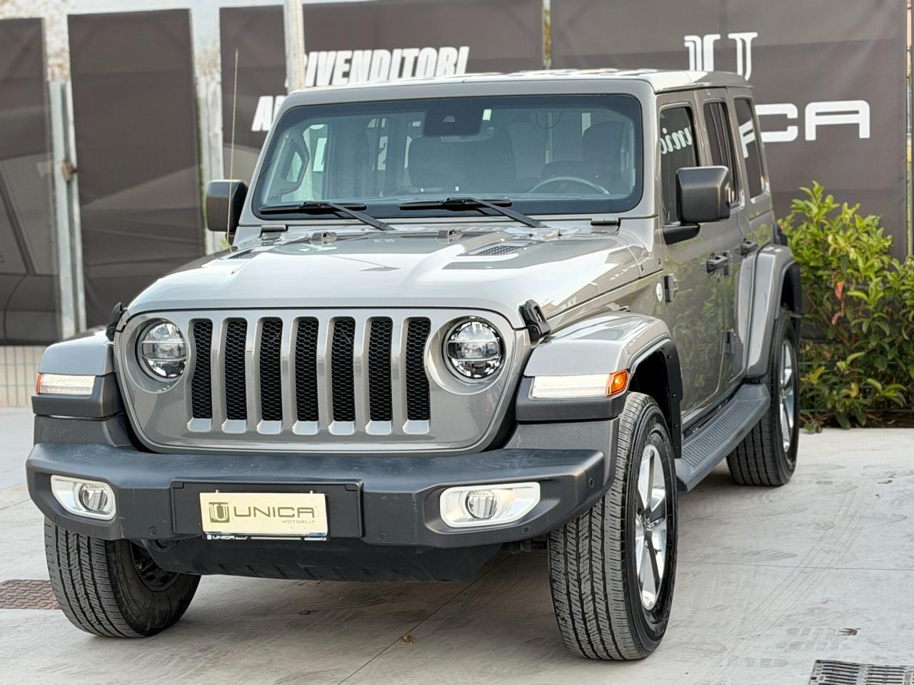 Jeep Wrangler Unlimited 2.2 Mjt 200 CV II SAHARA ITALIANA GOMME NUOVE