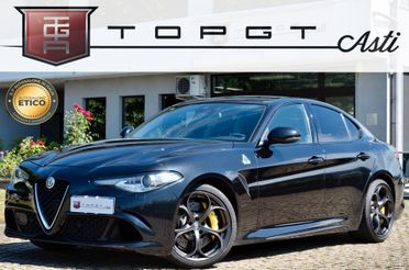 ALFA ROMEO GIULIA 2.9 T V6 QUADRIFOGLIO 510cv AUTO, SERVICE FCA, EURO 6B, HI-FI HARMAN/KARDON, NAVI, RETROCAMERA, XENO, PERMUTE