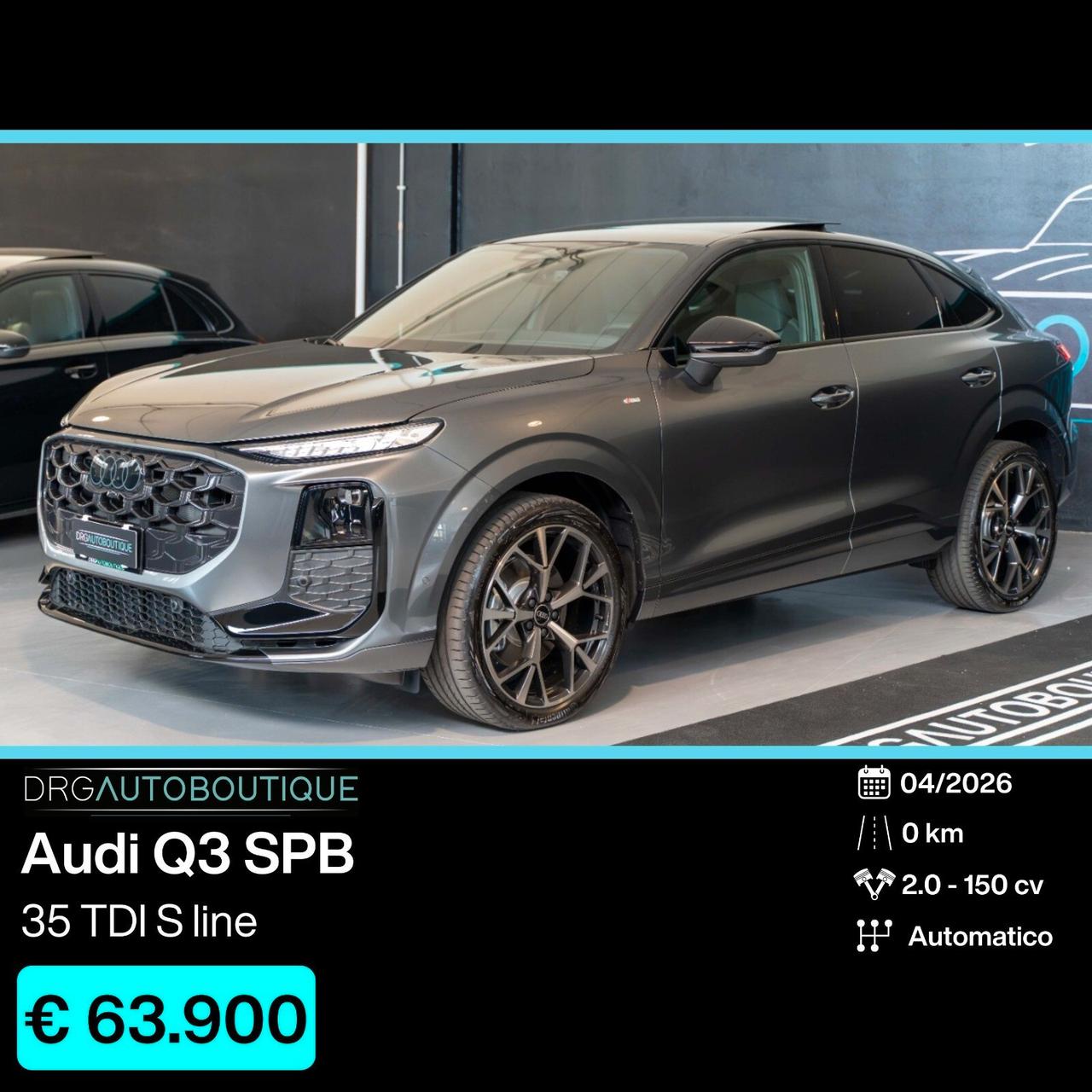Audi Q3 SPB 35 TDI S tronic S line edition IVAESP/TECH-PLUS/TETTO