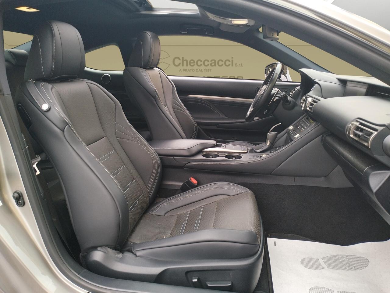 Lexus RC 300h 2.5 181cv F-Sport cvt *TETTO PANORAMICO * SOLI 22.000 KM *
