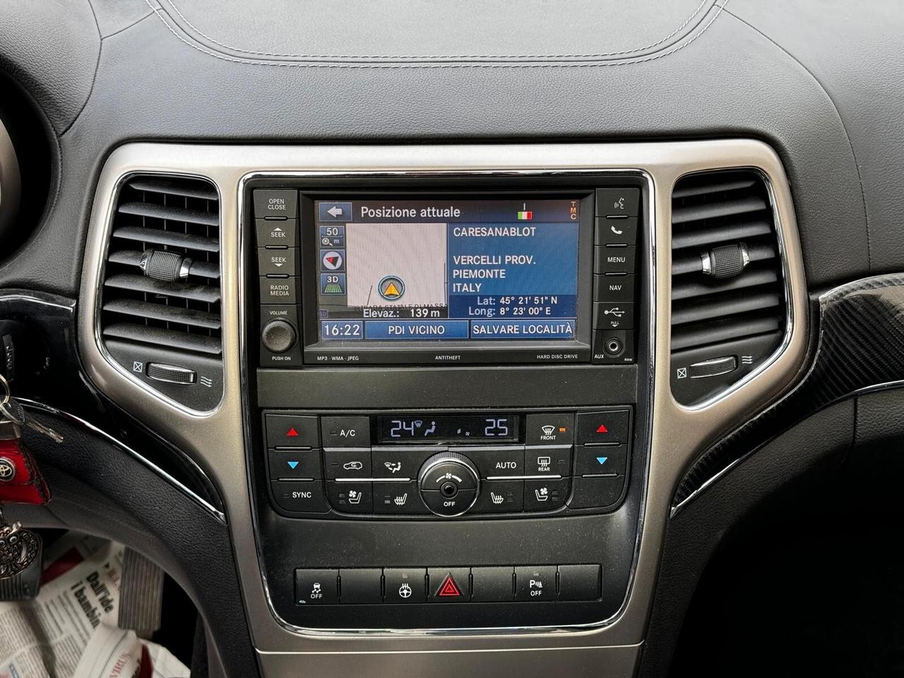Jeep Grand Cherokee 3.0 V6 CRD 250 CV Multijet II Overland