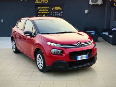 Citroen C3 BlueHDi 100 S&S Van Feel 4 Posti Unico Proprietario Garanzia 12 Mesi