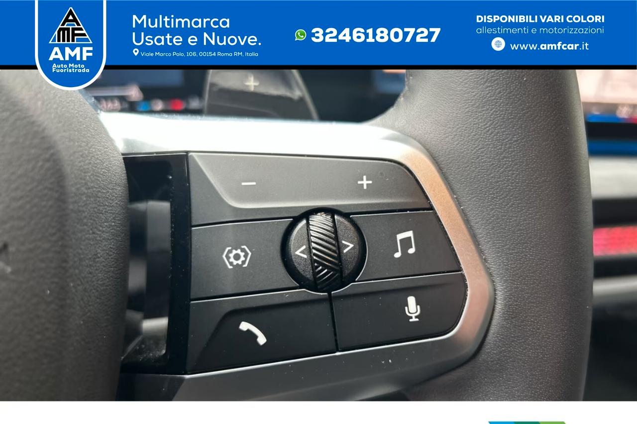 BMW 118d, M Sport, Live Cockpit Plus, telecamera posteriore, DAB, 18"