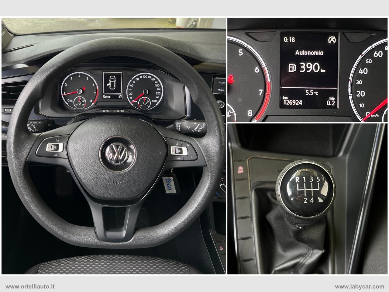 VOLKSWAGEN Polo 1.0 MPI 5p. Trendline BMT UNICO PROPRIETARIO