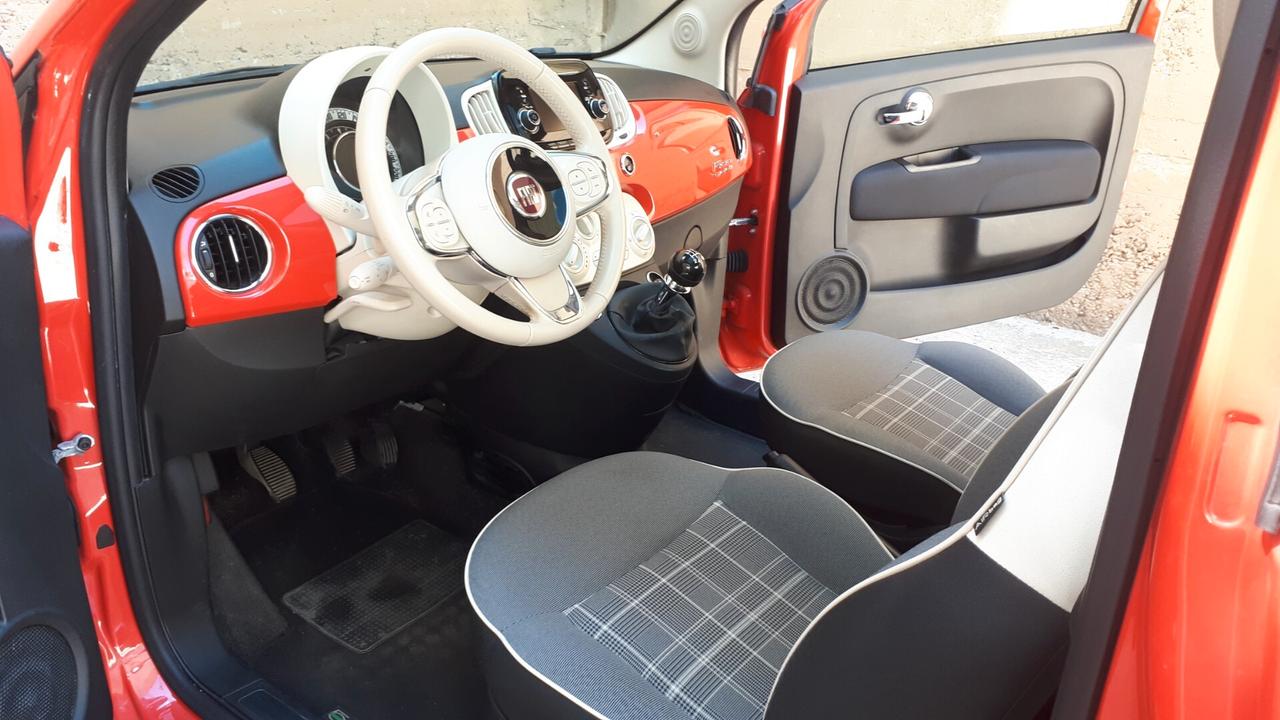 Fiat New 500 1.2 Restayl CORALLO GARAN2018