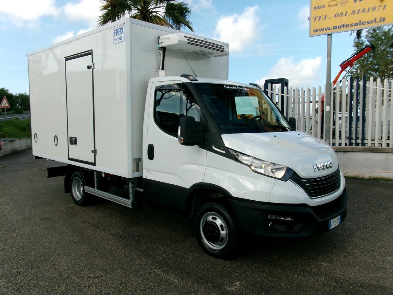 Iveco Daily 35C14 2.3 140CV E6D HI-MATIC FRIGO ATP FRBX 10/2028 7 PEDANE