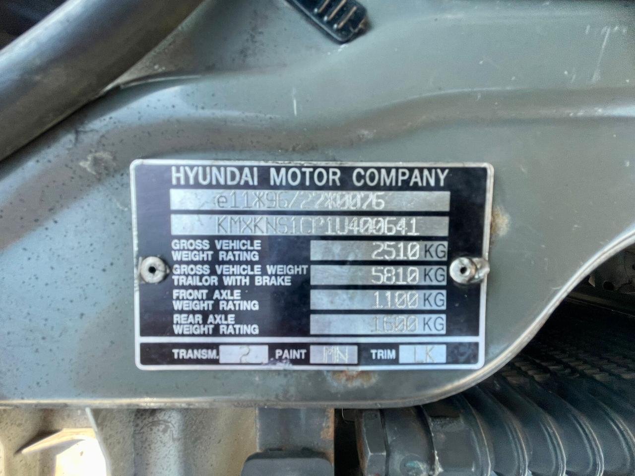 Hyundai Galloper 2.5 TDI Corto Premiun - 2001