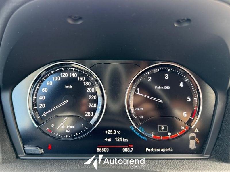 BMW Serie 2 Active Tourer 218d 150 CV Automatica NAVI LED Advantage Active Tourer
