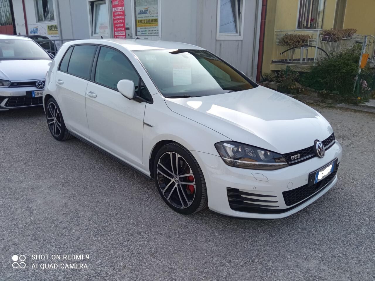 Volkswagen Golf 7 GTD 2.0 TDI DSG 5p. BlueMotion 184cv