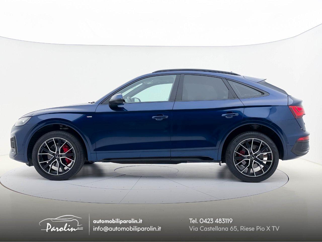Audi Q5 Sportback 40 2.0 tdi mhev 12V S-line Plus quattro S-tronic Tetto-Black pack-20''