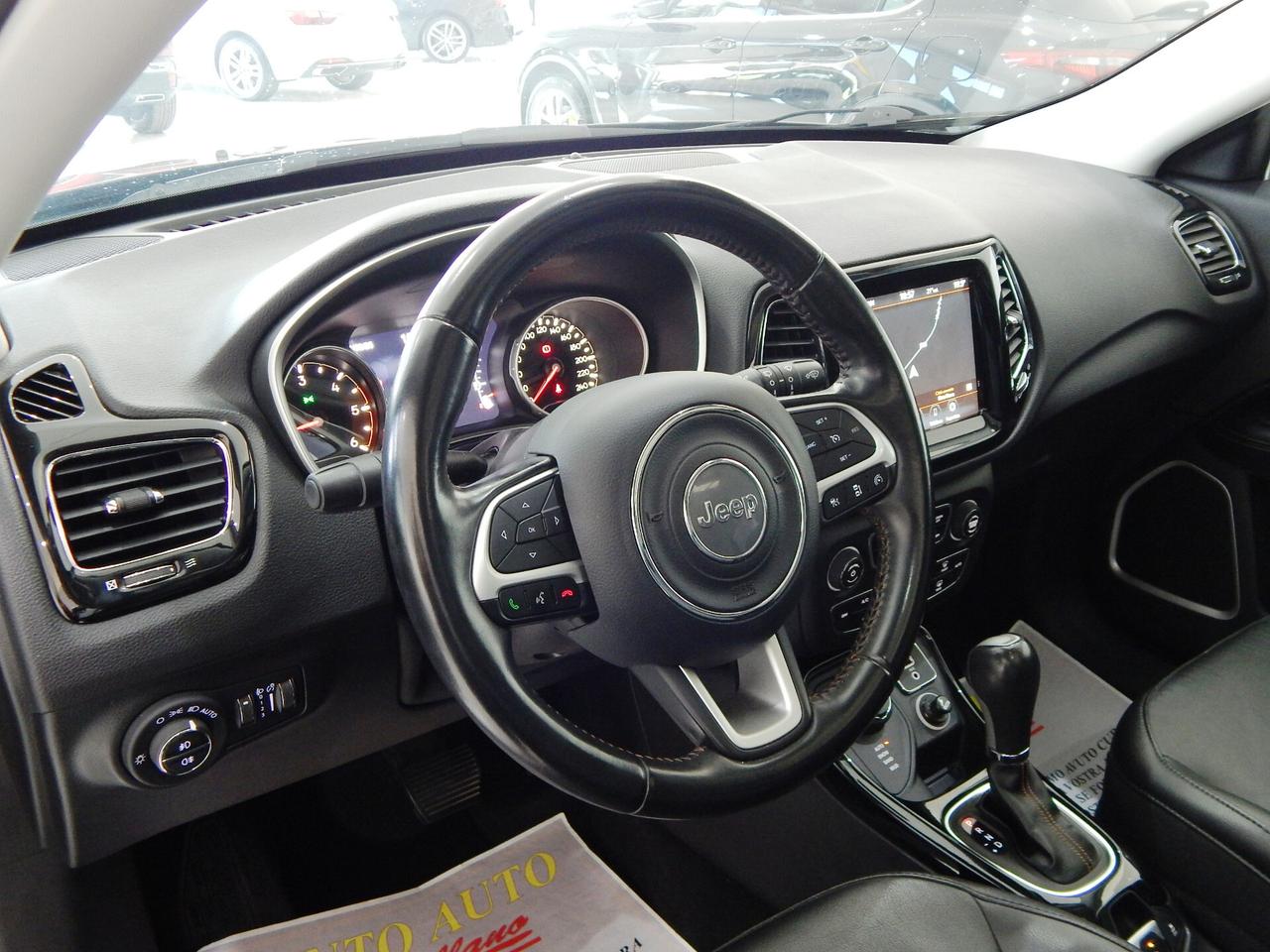Jeep Compass 2.0 mjt Limited 4wd 140cv Aut TETTO-NAVI-PELLE-LED