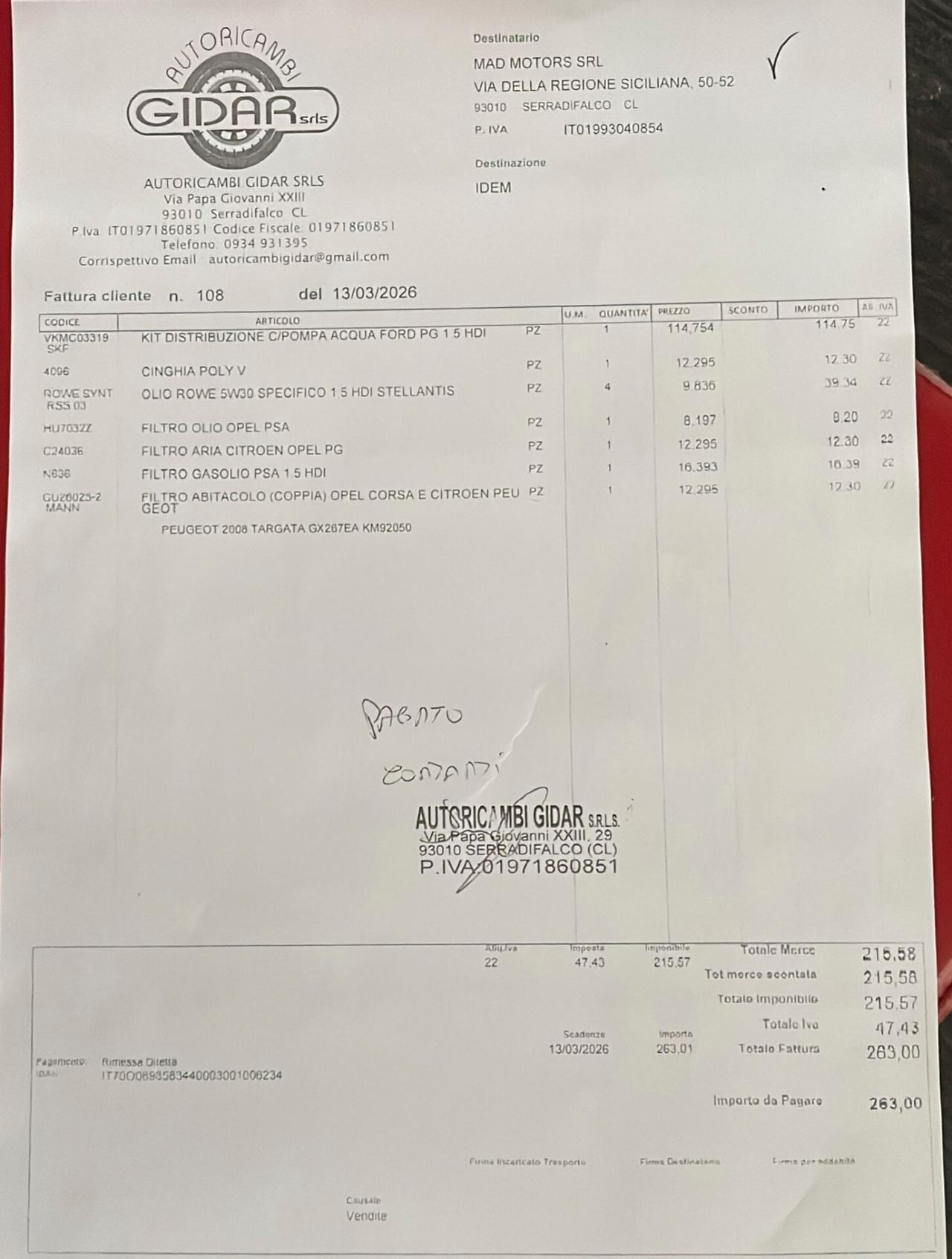 Peugeot 2008 BlueHDi GT Line Tetto